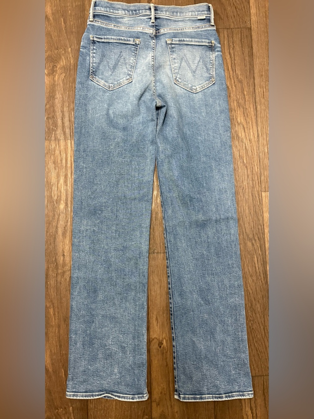 MOTHER The Kick It Jeans Size 29 High Rise Straight Kick Flare Denim - Picture 2 of 7